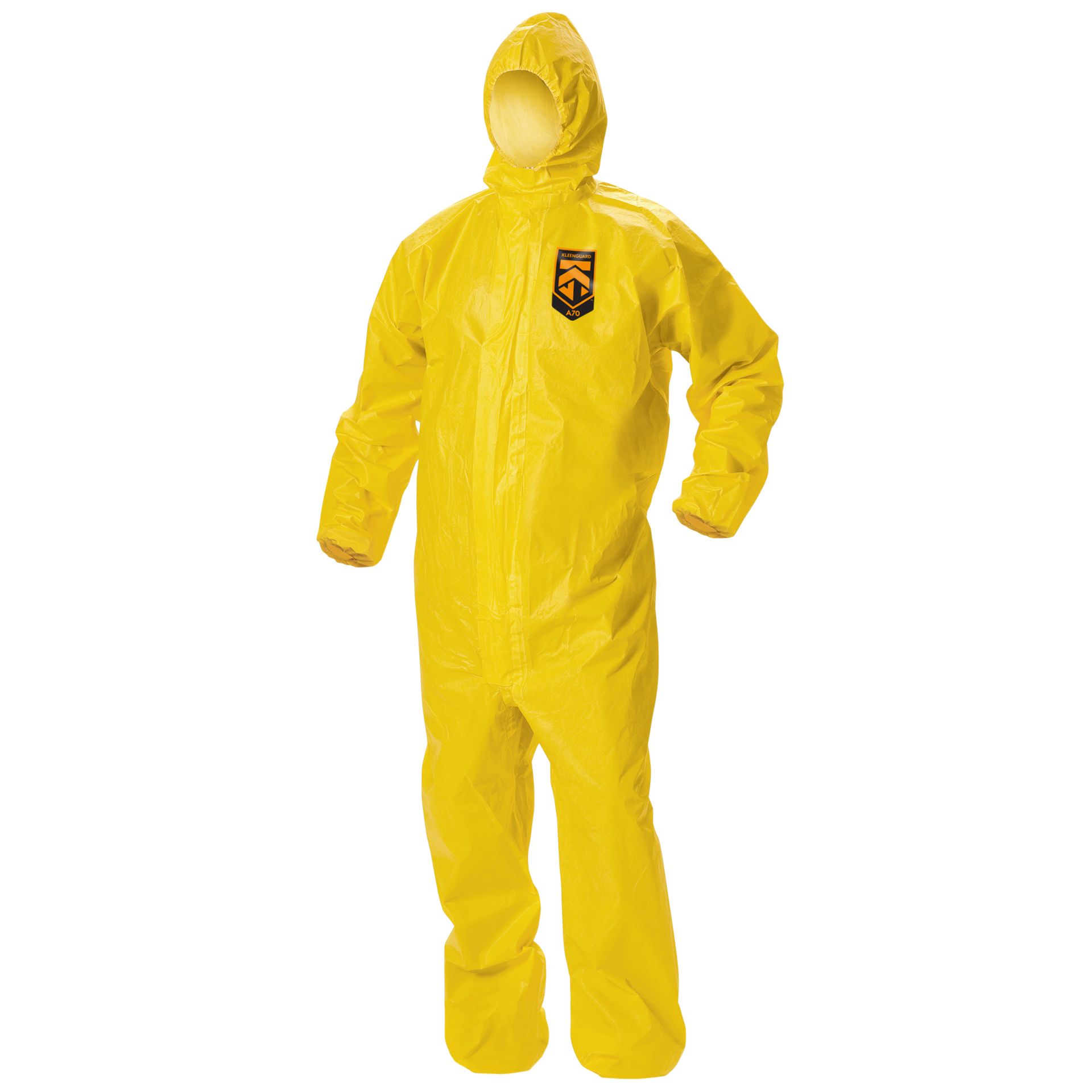 KLEENGUARD A70 Chemical Protection Apparel, Hooded -Large KLEENGUARD A70 Chemical Protection Apparel, Hooded -Large